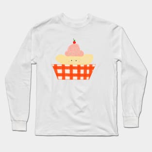 Icecream Sundae carnival food Long Sleeve T-Shirt